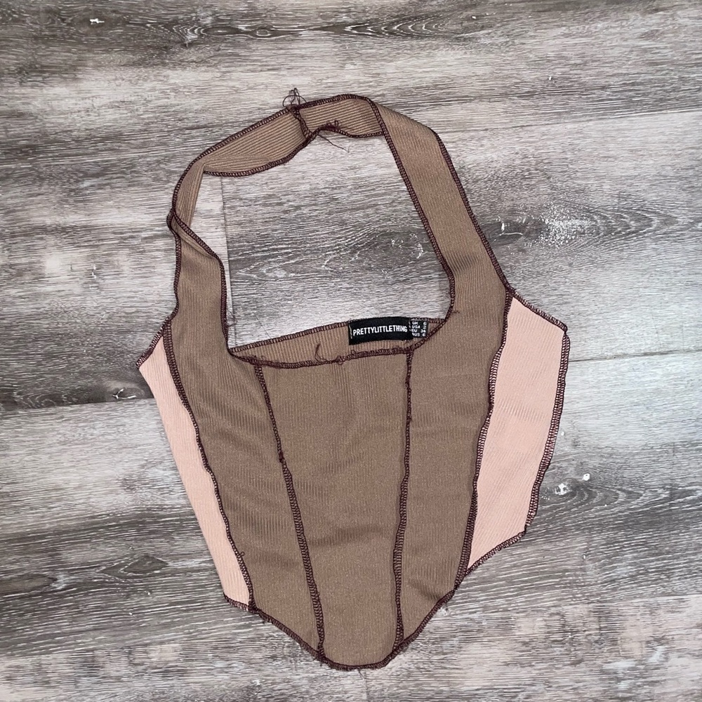 Halterneck crop top